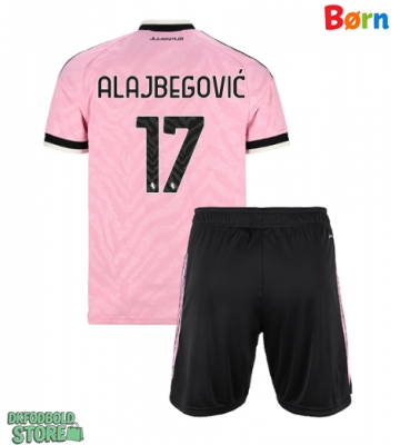 Juventus Kerim Alajbegovic #17 Replika Babytøj Udebanesæt Børn 2026-27 Kortærmet (+ Korte bukser)